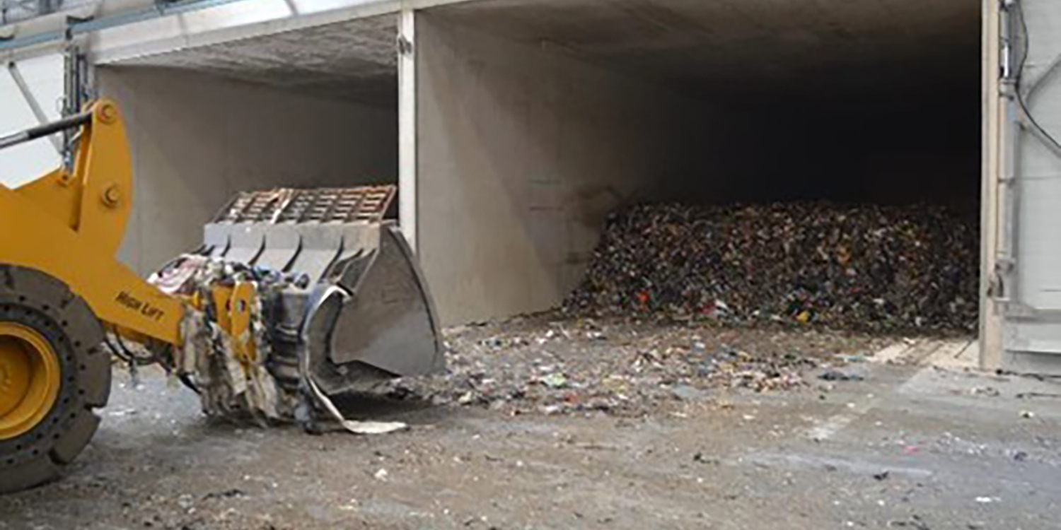 Промышленное компостирование отходов - Фото